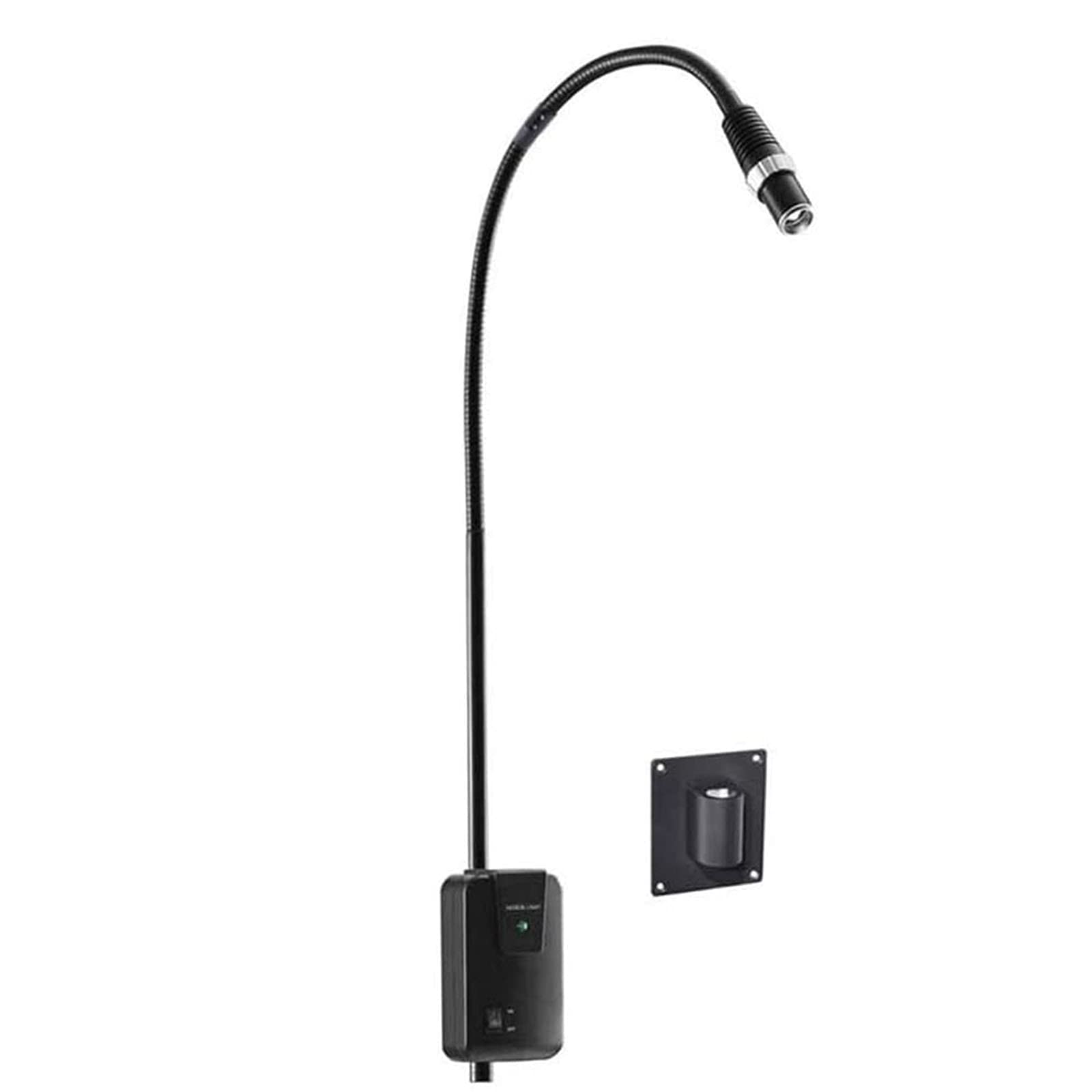 AKAFKKPYXSD Medical Examination Lamp Ent Surgery 5w Led High Brightness Dental Gynaecology Pet Tattoo Wall-mounted Examination Lamp, Wall clip