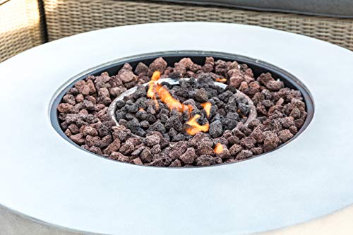 Teamson-Home-Concrete-Propane-Gas-Fire-Pit-Table-with-ETL-Certification-PVC-Cover-and-Lava-Rocks-for-Outdoor-Patio-Garden-Backyard-Decking-Decor-50000-BTU-36-inch-Length-Light-Gray