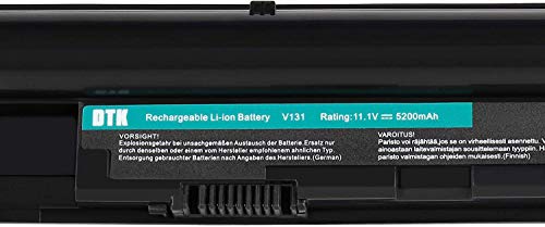 Dtk 268X5 Jd41Y H2Xw1 Laptop Battery Replacement For Dell Inspiron N311Z / 13Z-N311Z / 14Z-N411Z / N411Z / Latitude 3330 / Vostro V131 / V131D / V131R (11.1V 5200Mah) #TOP5