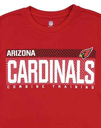 New-Era-NFL-Mens-Measured-Dri-Tek-Long-Sleeve-T-Shirt-Adult-Pro-Football-Tagless-T-Shirt-Arizona-Cardinals-Small