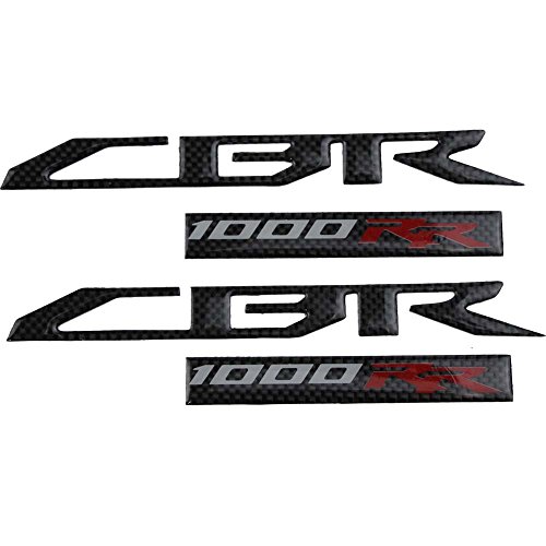 PRO-KODASKIN Motorcycle 3D Raise Carbon CBR Decals Emblem Stickers for Honda CBR1000RR