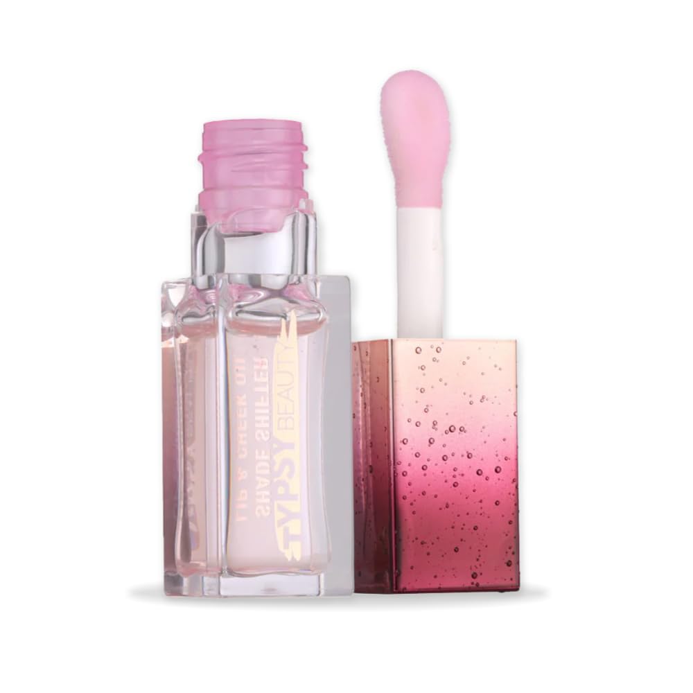 Shade Shifter PH Reactive Colour Changing Lip & Cheek Oil PH-Enomnal I Nourishing with Acai Berry & Hibiscus Oil Extracts I Unique Pink Shade Based on Skin's PH I Formulated In Italy 6.4g