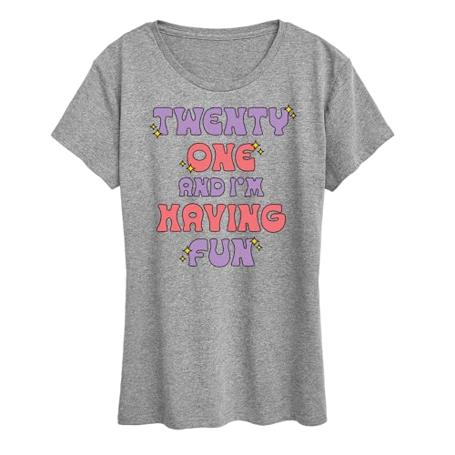 Instant Message - Twenty One Having Fun - Women's Short