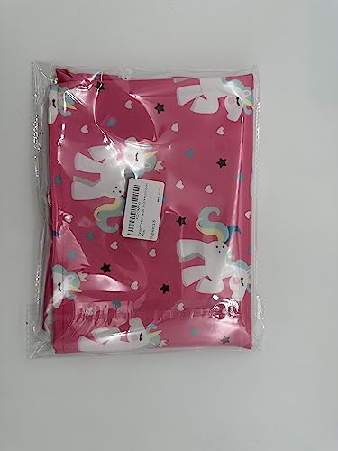 TOPWAYS Cartoon Canvas Kids Aprons, Adjustable Neck Children's Apron for Cooking Baking Painting Wear (pink unicorn apron) - Image 8