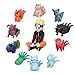 BTOSEP 11 pcs/Ensemble Naruto Figurines Queue Bête Modèle Fait À La Main PVC Ornement pour Chambre Chevet Salon, Figure Ornement Décoration De Voiture Enfants pour Enfants