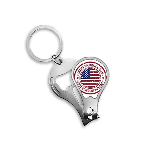 Cutter Marcophilie Toenail USA Drapeau Rouge Coupe-ongles DIYthinker