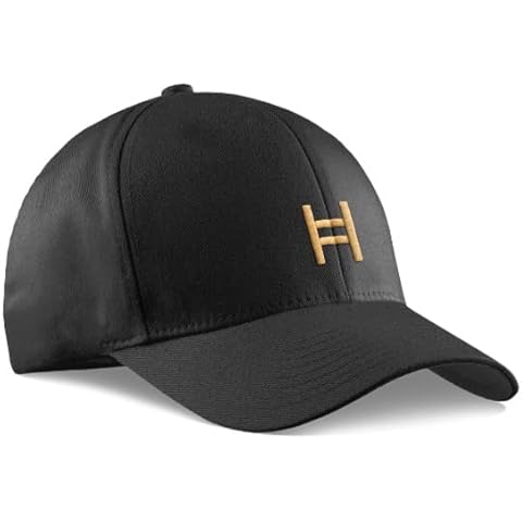 Hawkstone Baseball Cap, Grey with Gold Logo, L-XL Cover