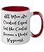 Nice Dental hygienist Gifts, All Men Are Created Equal, Dental hygienist Two Tone 11oz Mug From Friends, Gifts For Colleagues