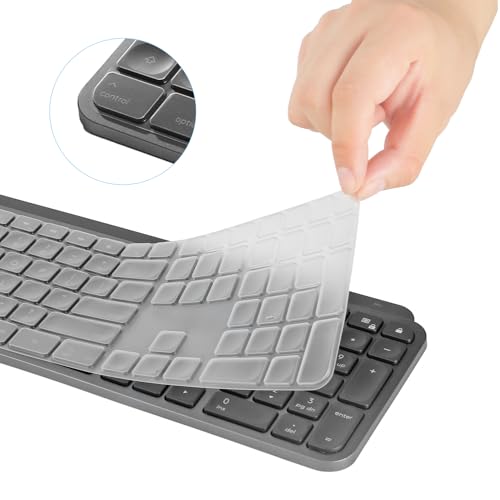 Digi-Tatoo Keyboard Cover for Logitech MX Keys S/MX Keys/Craft Keyboard (US Layout) - Ultra Thin, High Transparency Keyboard Cover Keyboard Protector Skin