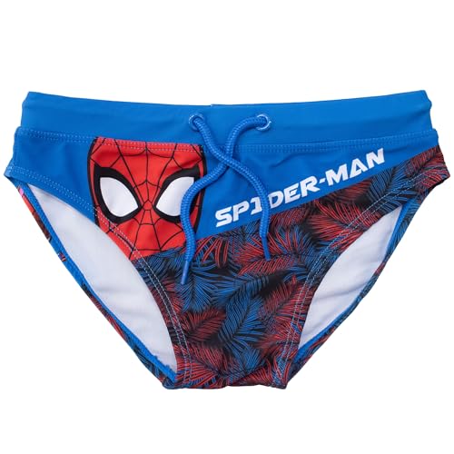 MARVEL Costume da Bagno Spiderman per Bambino 8 Anni Mutandina Slip Mare Bimbo 7095