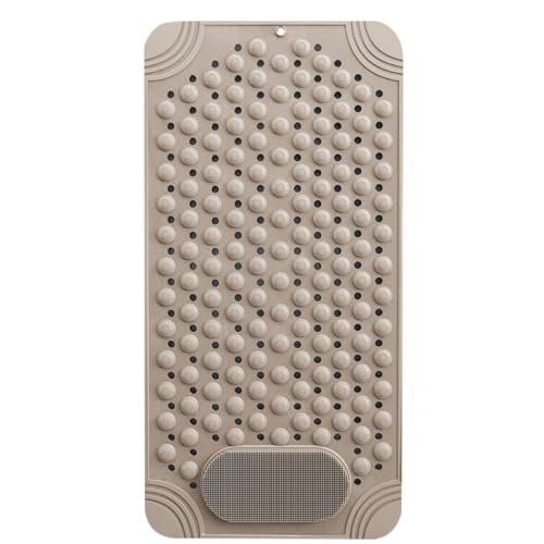Alfombrilla de baño antideslizante con ventosas y orificios de drenaje 2
