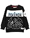 Produktbild Vanilla Underground Pokemon Boys schwarzes Sweatshirt Neon Pokeball Panel Charaktere Langarm Top