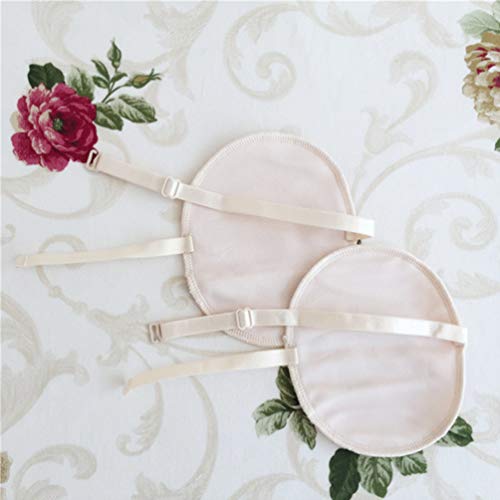 SuPVOX 2 peças protetores de suor lavável axila secagem rápida absorvente para homens e mulheres mul