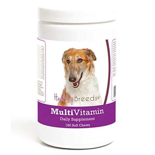 Healthy Breeds Borzois Multivitamin Soft Chew for Dogs 180 Count