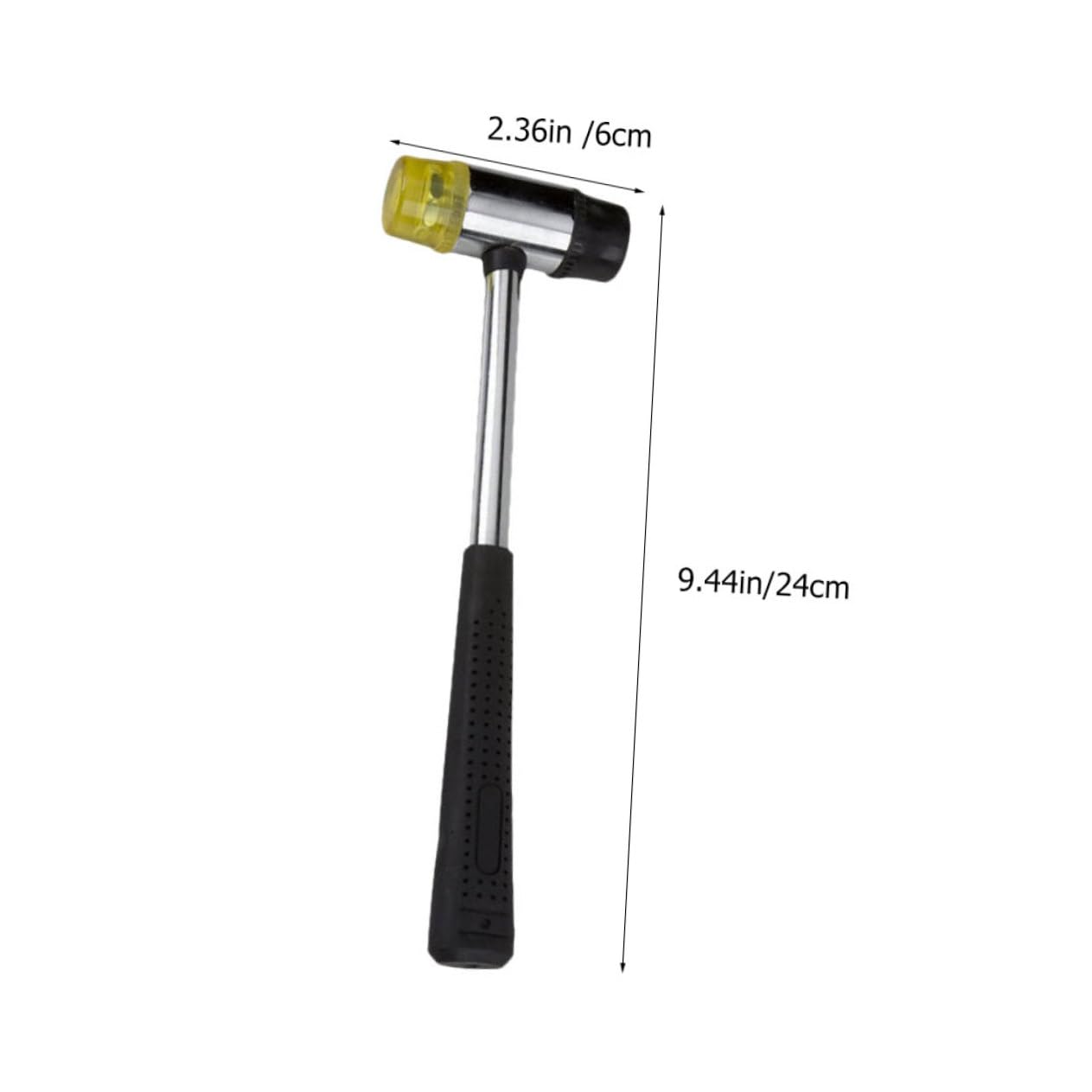 OSALADI Jewelry Wire Mallet Rubber Head 25mm Installation Hammer Multifunctional Repair Tool