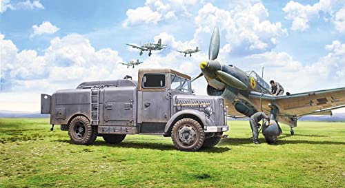 Italeri 2808S 1:48 Sd.Kfz.385 Tank Truck Bat.o.Brit, Model Making, Kit, Standing Model Making, Crafts, Hobby, Gluing - Image 2