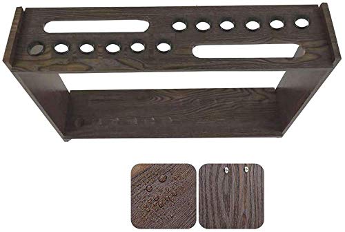 Support de queue de Billard haut de gamme blanc aspect bois pour salle de jeux - 4