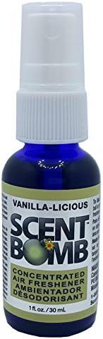 Scent Bomb Super Strong 100% Concentrated Air Freshener - 3 PACK (Vanilla-Licious)