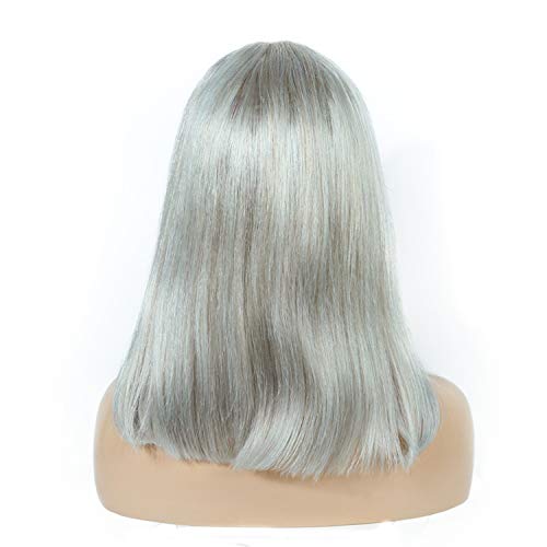 image for BESFOR Short Bob Wig 13x4 Frontal Lace Wigs for Black Women Deep Middl