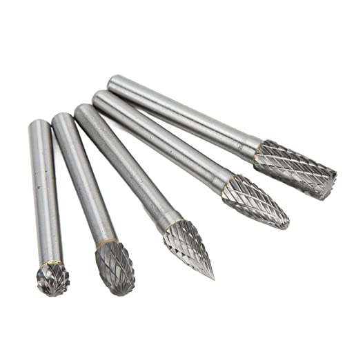 Set 5 Piezas Burrs de Carburo de Tungsteno 6x8mm miniatura 3