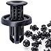 Rexka 40pcs Rear Front Bumper Cover Fender Grille Under Cover Push-Type Retainer Clip Fastener Rivet 91505-TM8-003 for Honda Acura
