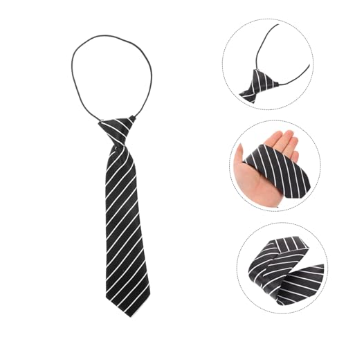 BESPORTBLE Necktie Stylish Costume Accessory for Parties and Formal Events Comfortable Classic Striped Design for Weddings and Casual Outings4