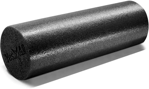 Yes4All Medium Firm Round PE Foam Roller 12, 18, 24, 36 Inches fo...