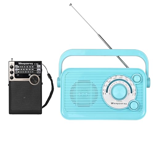 Radios Portátiles de Bolsillo AM/FM/SW Y-706 y D218