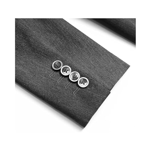 Men's Four Seasons Solid Color Slim Stretch Suit Jacket Casual Business Wedding Party Blazer4