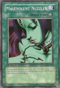 Yu-Gi-Oh - Malevolent Nuzzler SDSC-EN023 - Comando de los castores de hechizos de la cubierta de estructura - 1 edición - Común