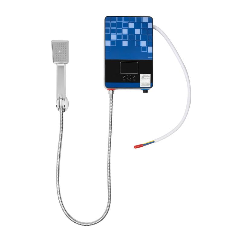 Calentador De Agua Eléctrico Compacto Para Montaje En Pared, Termo Eléctrico Con Indicador LED Para Cocina Y Baño