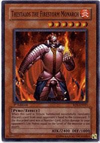 Amazon.com: Yu-Gi-Oh! - Thestalos The Firestorm Monarch (RDS-EN021
