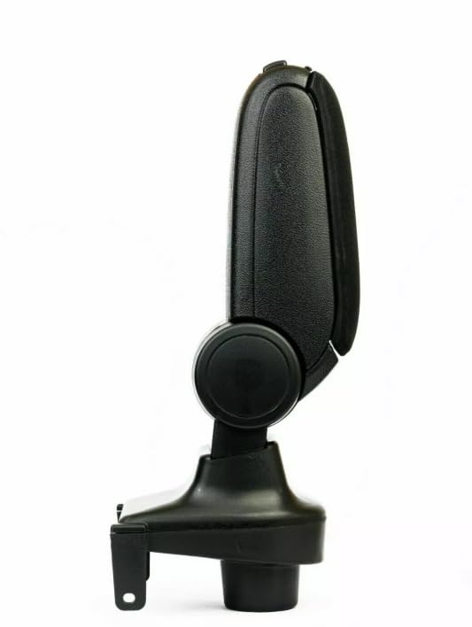 Bracciolo Portaoggetti Centrale di Tessuto Nero Con Set Di Montaggio Compatibile Con Renault Clio IV 4 dal 2012-