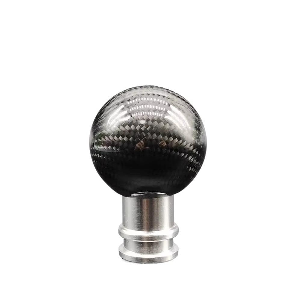 YDXHERTA Auto Accessory 5 Speed Leather Real Carbon Fiber Gear Shift Knob for Suzuki SX4
