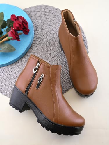 Image of XE Looks 100% Vegan Leather Trendy & Attractive Boots for Women