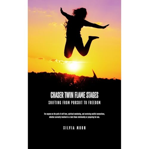 Chaser Twin Flame Stages Audiolibro Por Silvia Moon arte de portada