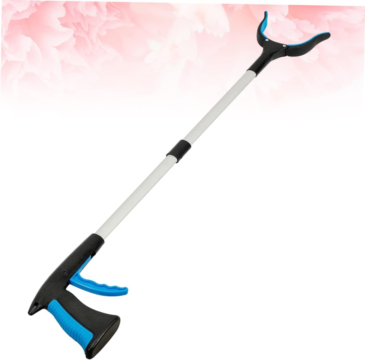 ORFOFE 2pcs Multi-Purpose Trash Litter Picker Reaching Assist Tool Strong Clamp for Elderly and Wheelchair Users