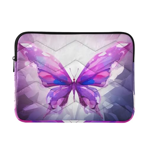 Funda para portátil 13-14 pulgadas morada impermeable