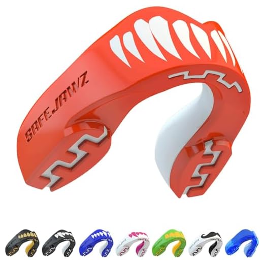SAFEJAWZ Sport Zahnschutz Erwachsene und Kinder Sport Mundschutz Für alle Vollkontakt-Sportarten einschließlich Rugby, MMA, Kampfsport, Kickboxen, Judo, Hockey & Boxe (Viper, Erwachsene (12+ Jahre))