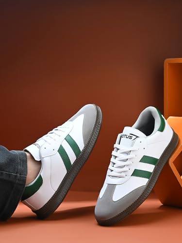Image of TROTUS Men's Rich Quality|Perfect Style|Decent Look Synthetic Leather Lace up Sneaker's