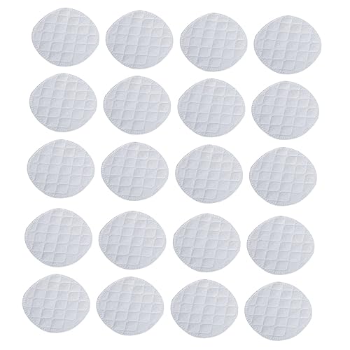 UPKOCH 16pièces Coussinet Allaitement Lavable Coton Biologique Protection Anti-fuite Respirante Doux Et Réutilisable Pour Femmes Enceintes Et Maternité