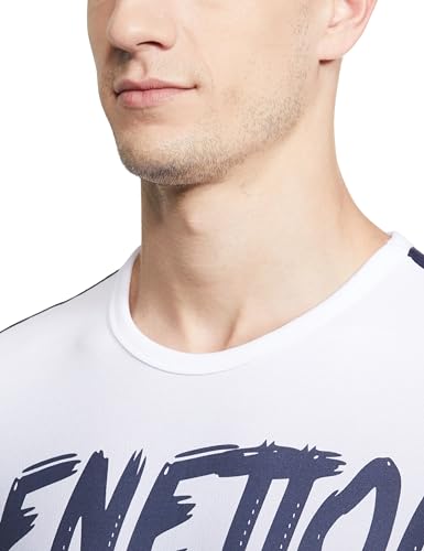 Image of United Colors of Benetton Men's Cotton Solid Regular Fit T-Shirt