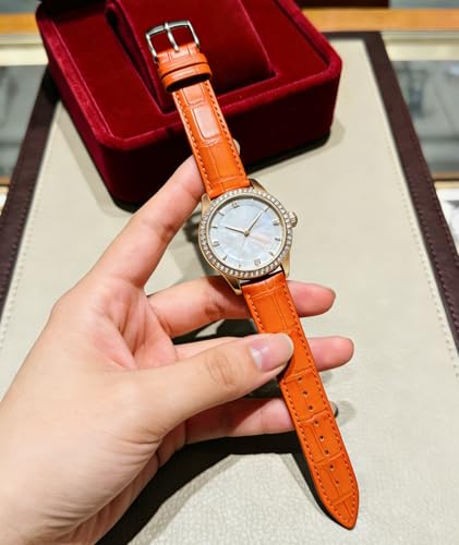 Image of BINLUN Leather Watch Band Genuine Calfskin Replacement Watch Strap Quick Release Crocodile Pattern 10 Colors 13 Sizes for Men Women(10mm,12mm,14mm,16mm,17mm,18mm,19mm,20mm,21mm,22mm,23mm,24mm)