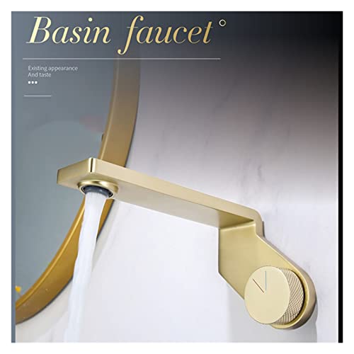 Robinet de bassin encastrable single levier mural pour salle de bain