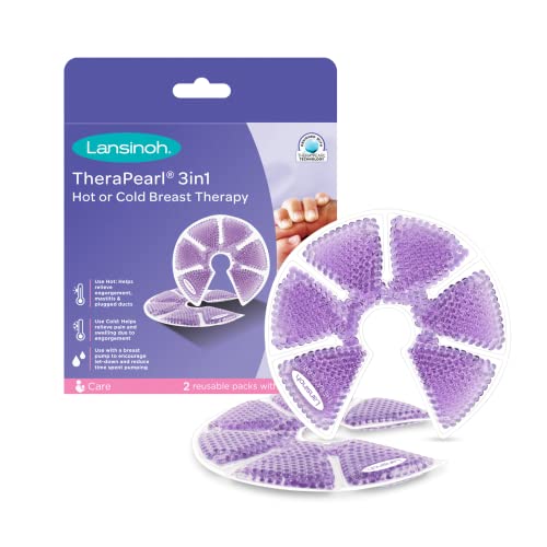 Image of Lansinoh Therapearl 3-in-1 Hot/Cold Breast Therapy