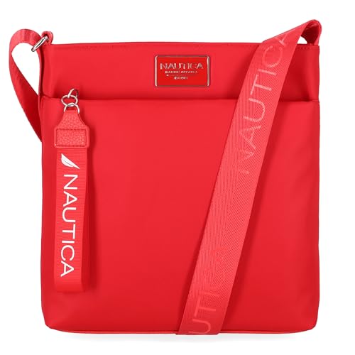 Image of Nautica Diver Nylon Small Women's Crossbody Bag Purse with Adjustable Shoulder Strap