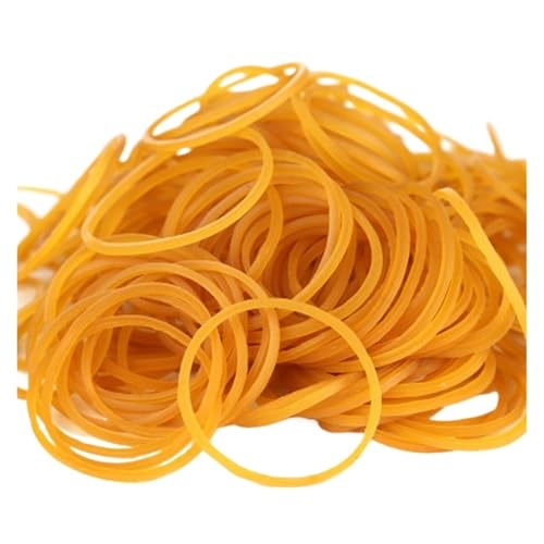 MAYyhem Bandas elásticas de Goma Multiusos, Bandas de Goma de 15 a 60 mm de diámetro, Sujetadores de papelería Resistentes for Papel(15mm)