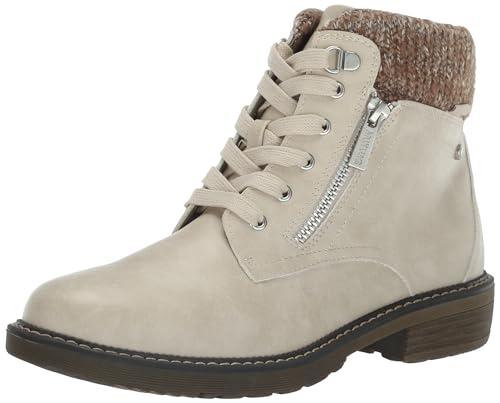 MUK LUKS Women's Garland Georgia Fashion Boot, Stone, 9.5