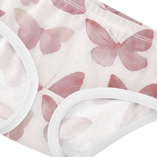 GuoChe Panties Daily Wear Panties Breathable Underwear for Girls in Sizes 2T,3T, 4T, 5T, 6Y and 8Y4