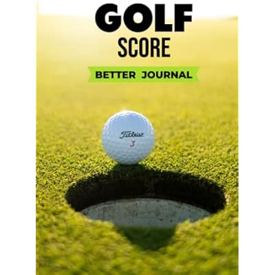 Golf Score Better Journal
